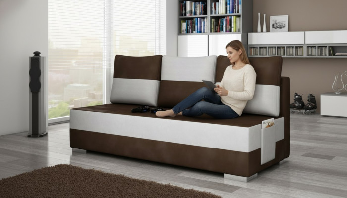 Sofa 3 Sitzer Stoff Couchen Polster Garnitur Sofas Couch Designer Dreisitzer Neu