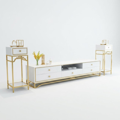 Modernes Design Wohn Wand Wohnzimmer Sideboard RTV Regal