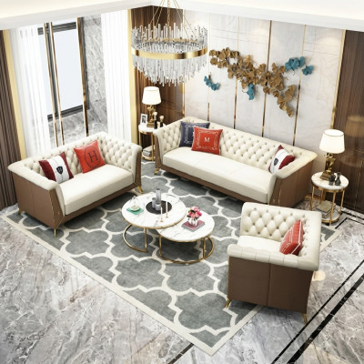 Sofa Couch Garnitur Sitz Polster Komplett Set 3+2+1 Sofas Designer