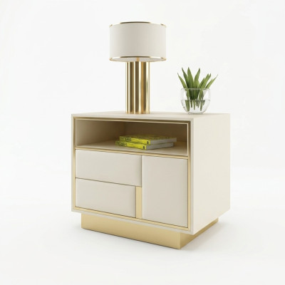 Nacht Tisch Konsole Beistell Schlaf Zimmer Designer Metall Tische Konsolen