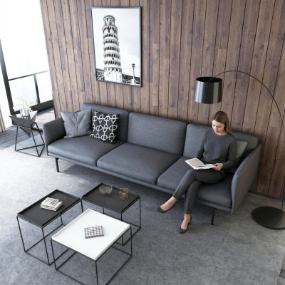 Design Sofa 3 Sitzer Wohnzimmer Couch Couchen Polster Sofas Dreisitzer