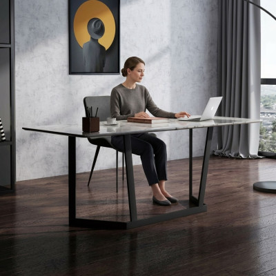 Büro Set Tisch Stuhl Garnitur Schreibtisch Set Design Italienische Stil Möbel
