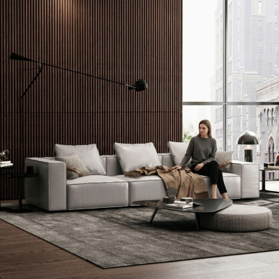 Sofa 4 Sitzer Big XXL Couch Sofas Couchen Design Wohnzimmer Viersitzer