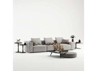 Sofa 4 Sitzer Big XXL Couch Sofas Couchen Design Wohnzimmer Viersitzer