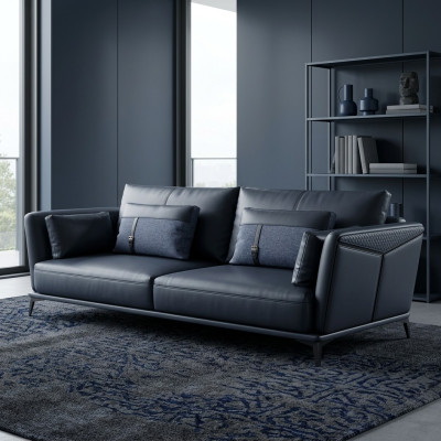 Sofa 4 Sitzer Big XXL Couch Sofas Couchen Wohnzimmer Design Neu