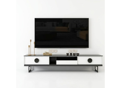 Sideboard RTV 200cm Tv Schrank Lowboard Sideboard Kommode Wohnzimmerschrank Neu