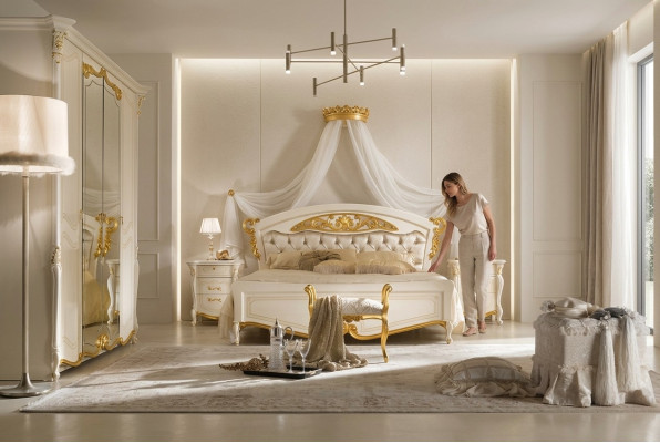 Hochzeit Bett Doppel Ehe Betten Klassische Italienische Stil Möbel Barock