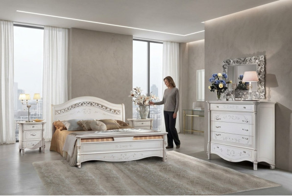 Bett Design Luxus Doppel Hotel Klassische Betten Luxus Schlaf Zimmer