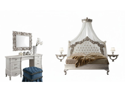 Luxus Chesterfield postele Královská postel Palácový hotel Manželská postel Itálie
