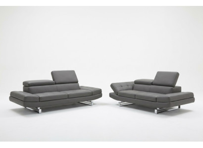 Komplett Set Sofagarnitur 3+1+1 Sitzer Designer Wohnlandschaft 3tlg xlmoebel