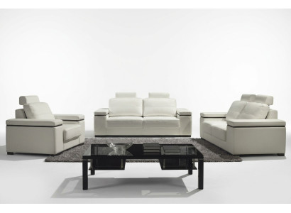 Sofa 3 Sitzer Design Sofas Polster Moderne Couchen Leder Relax Dreisitzer