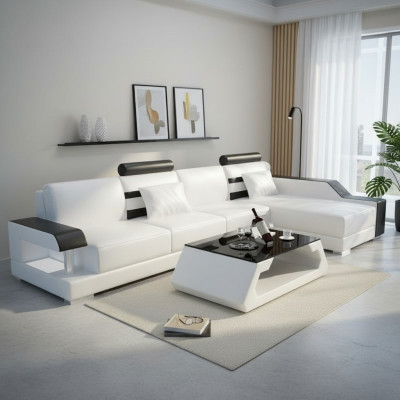 Beleuchtete Wohnzimmer Sitzlandschaft Couchgarnituren Sitz Polster