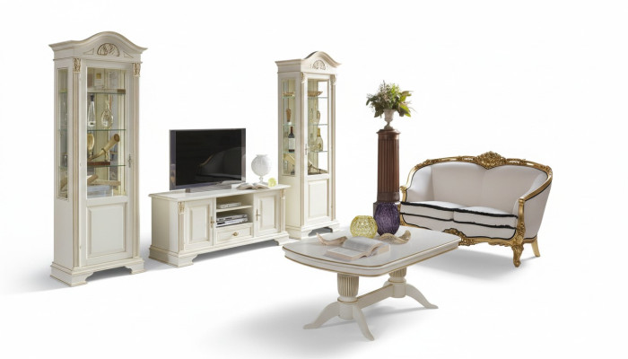 Rtv Sideboard Schrank Dekorative Kommode Wohnzimmer Klassisch Kommoden Holz Low