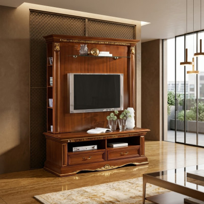 Sideboard Luxus Design Kommode Anrichte Fernsehwand Schrank Wohn Zimmer Möbel Massivholz  Roztomilý luxusní design Komoda Bufet Televizní stěna Skříň Obývací pokoj Nábytek Masivní dřevo