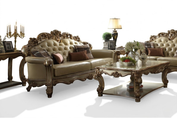 Klassischer Dreisitzer Couch Chesterfield Sofa Polster Sofas Couchen