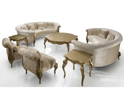 Rund Couch Wohnlandschaft Runde Sofa Polster Eck Garnitur Big Sofas Couchen
