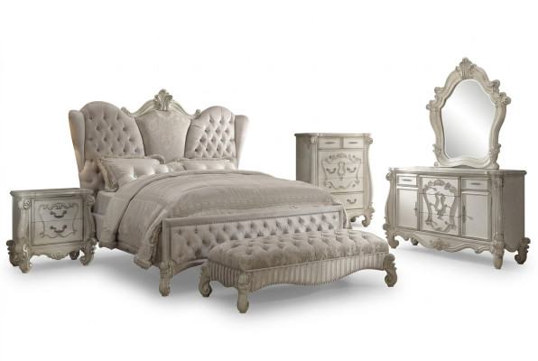 Königliches Big Size Bett Chesterfield Luxus Hotel Betten Barock Rokoko