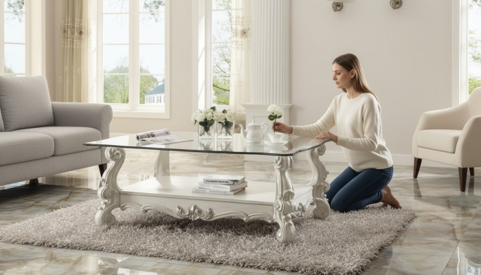 Edler Design Couchtisch Beistelltisch Sofa Deko Wohnzimmer Tisch Barock