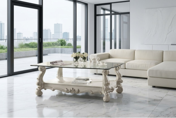 Edler Design Couchtisch Beistelltisch Sofa Deko Wohnzimmer Tisch Barock