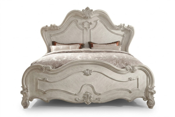 Návrh postele manželská postel Luxus Klasika Baroko Chesterfield