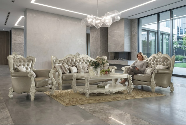 Sofagarnitur 3+2 Sitzer Set Design Sofa Polster Deko Couchen Couch Luxus