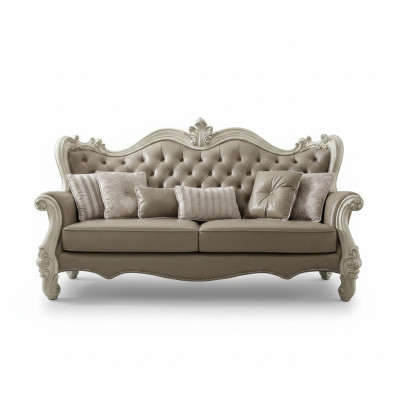 Dreisitzer 3 Sitzer Relax Sofas Lounge Sofa Leder Polster Couch Stoff