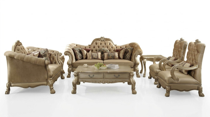 Sofagarnitur 3+2+1 Sitzer Set Sofa Polster Couchen Dekorative Couch Luxus