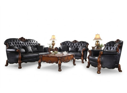 Sofagarnitur 3+2 Sitzer Klassische Sofas Couchen Polster Wohnlandschaft