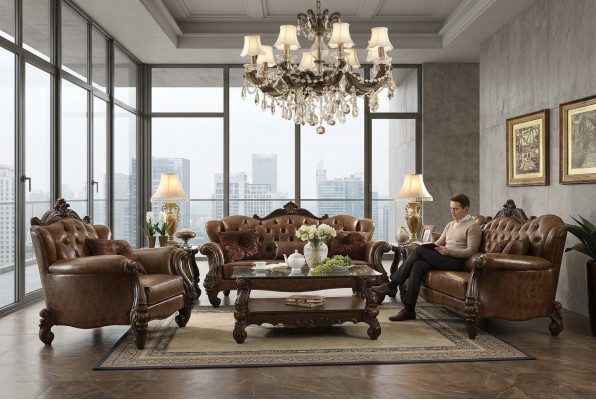 Chesterfield Sofa Pohovka Potah Sedadlo 3+2 Místná Designová Sedačka Soupava Pohovek