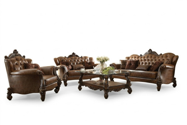 Chesterfield Sofa Pohovka Potah Sedadlo 3+2 Místná Designová Sedačka Soupava Pohovek