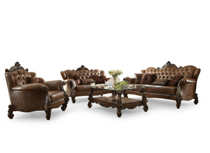 Chesterfield Sofa Pohovka Potah Sedadlo 3+2 Místná Designová Sedačka Soupava Pohovek