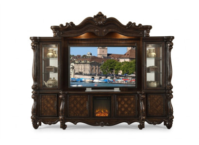 Designer Wohnzimmer Dekorative Klassisch TV Anbauwand Medienwand Fernsehwand