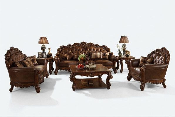 Sofa 4 Sitzer Wohnlandschaft Sofas Couch Polster Garnitur Leder