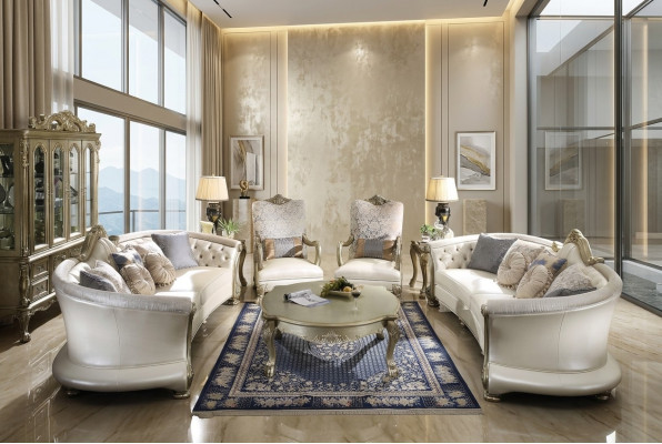 Komplett Set Sofagarnitur 4+1 Sitzer + Couchtisch Designer Wohnlandschaft