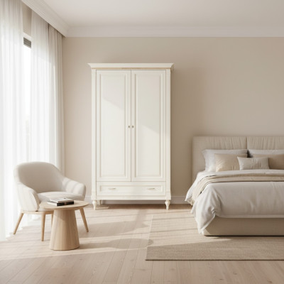 Klasický design šatníku ložnice nábytek skříň skříně