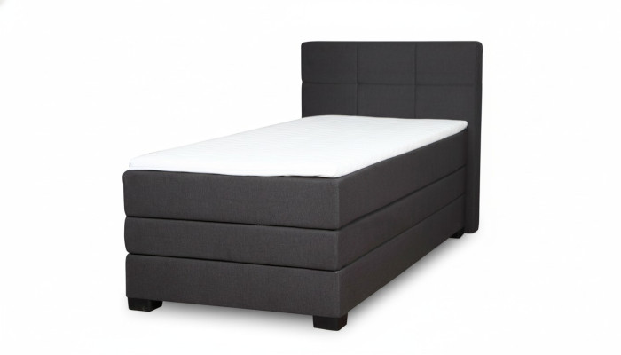 Boxspring postel Hotelová postel 90x200cm s kompletním úložným prostorem včetně matrace.