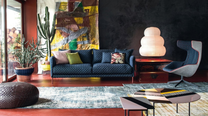 Design Gruppe Couch Polster Garnitur Sessel Sofas Sofa 3 Sitzer + Ohrensessel
