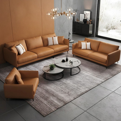 Sofagarnitur 3+2+1Sitzer Ledersofa Couch Wohnlandschaft Garnitur Design Modern
