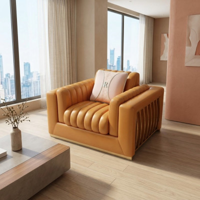 Sessel Design Couch Sofa Relax Leder Lounge Luxus Fernseh Club Sitzer Polster
