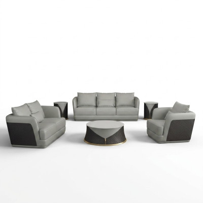 Dreisitzer Design Sofa Couch Polster Sofa 3 Sitzer Ledersofa Modern Relax Club