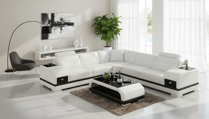 Design kůželový nábytek sedací soupravy pohovky rohová sedací souprava pohovka čalouněné pohovky kůži obývací pokoje