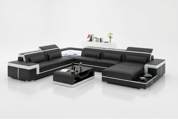 Eckgarnitur Ecksofa Polster Eckcouch Deko Moderne Wohnzimmer Sofa Couch
