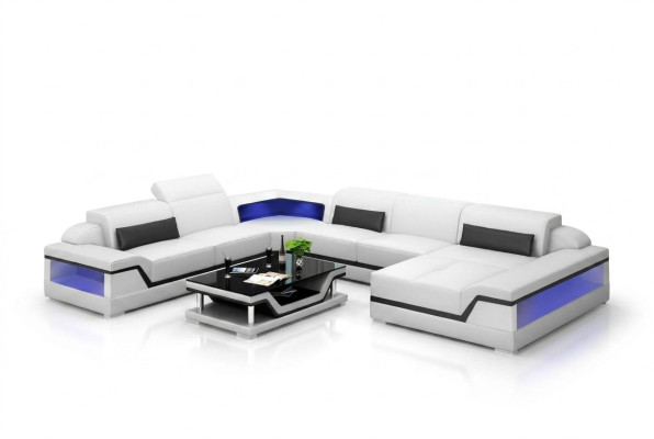 Eckgarnitur Ecksofa Polster Eckcouch 2tlg Set Neu Moderne Wohnzimmer