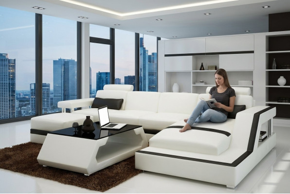 Ledersofa Ecksofa L Form Modernes Sofa Ledersofa Ecksofa Polster