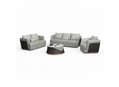 Polster Exklusive Designer Möbel 32 Sitzer Couch Garnitur 2tlg. Wohnlandschaft
