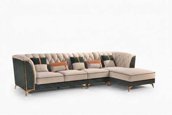 Ecksofa L Form Modernes Sofa Ledersofa Eckgarnitur Polster Wohnlandschaft