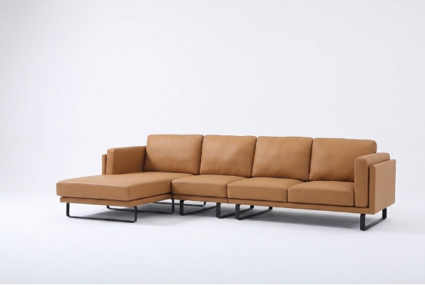 Eckcouch Design Ecksofa Wohnzimmer Möbel Moderne Lederpolster Couch