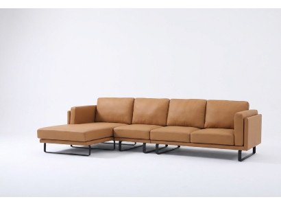Eckcouch Design Ecksofa Wohnzimmer Möbel Moderne Lederpolster Couch