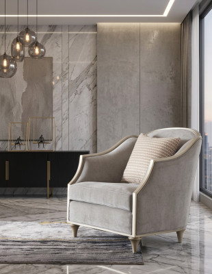 Lounge Stühle Sofa Hotel Einrichtung Sessel Einsitzer Royal Stuhl Thron