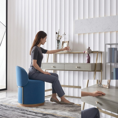 Designer Konsolen Schminktisch Kosmetik Deko Tisch Spiegel Kommode Frisier